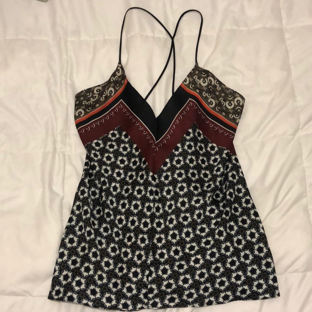 Bandana print tank